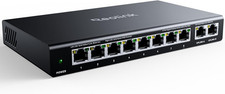 REOLINK Poe Switch with 8 Poe and 2 Gigabit Uplink Ports RLA-PS1 | Ideal for REO picture