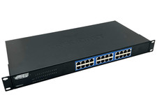 TRENDnet TEG-S24G 24-PORT GIGABIT GREENnet Switch w/RACK MOUNT EARS NO CABLE picture