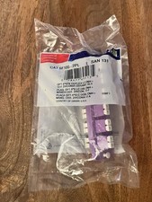 Leviton Cat 5F100-2PL Precision Molded Fiber Adapter Plate 6 Duplex LC Ports New picture