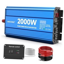2000 Watt Pure Sine Wave Power Inverter, 12V DC to 110 Vdc to TM-12V-2000-YK picture