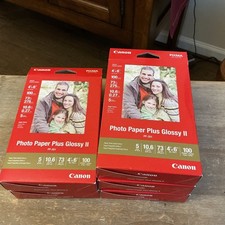 CANON PHOTO PAPER PLUS GLOSSY II 4