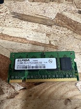 EBE52UD6AFSA-6E-E GENUINE ELPIDA LAPTOP MEMORY 512MB 2RX16 PC2-5300S-555 (CA62) picture