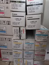 GENUINE Canon NPG 45 CMYK SET OF FOUR Toners  C5045 C5051 C5255 GPR 30 picture