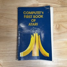 Vintage COMPUTE's First Book Of Atari 1981 BASIC Programmer’s Guide picture