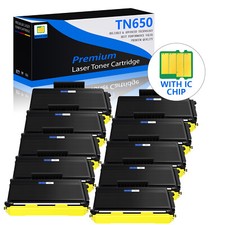 10PK TN650 TN-650 Toner Cartridge For Brother MFC-8880DN DCP-8050DN HL-5340D picture