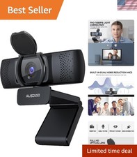 Advanced 1080P USB PC Camera - Built-in Mics & Automatic Light Adjustment picture