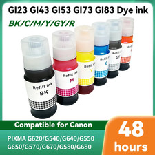 GI-23 GI-43 GI-53 GI-73 GI-93 for Canon PIXMA G580 G680 G590 G595 G690 G695 Comp picture