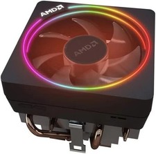 AMD Wraith Prism RGB CPU Cooler AM4 AM5 4 Heatpipes 95w TDP PWM Fan picture