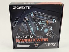 GIGABYTE B550M GAMING X WIFI6 AM4 AMD B550 Micro ATX Motherboard - NEW picture