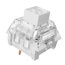 45 PCS Kailh Box White Pro Mechanical Keyboard Switch Clicky 3 Pin 45gf RGB picture