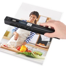 MUNBYN Portable Scanner, 900 DPI Photo Scanner for A4 Documents & Pictures, W... picture