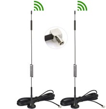 Bingfu 2 x 7dBi 4G LTE TS9 Antenna Magnetic Base For Netgear Nighthawk M1 MR1100 picture