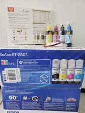 New Epson Ecotank Printer ET-2803 ET-2800 with Free Sublimation ink and paper picture