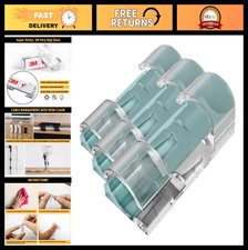 Self-Adhesive Cable Clips - 40 Pcs Clear Wire Holder Organizer for TV & PC picture
