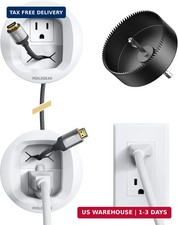 Perlegear in-Wall Cable Management Kit, TV Cord Hider for Wall Mounted TV and Sp picture