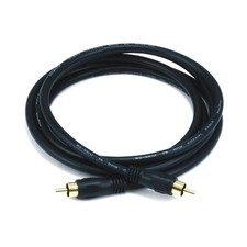 MONOPRICE 619 A/V Cable, RCA Coaxial M/M,6ft 14X046 picture