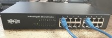 Tripp-Lite NG16 16-Port PoE+ Gigabit Ethernet Switch. *Read ⬇️* picture