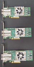 Lot of 3 HPE StoreFabric Dual Port CNA 706801-001 QW972-63001 W/ 2x 16GB SFP+ picture