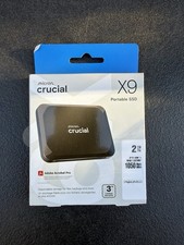 Crucial X9 2TB Portable USB 3.2 USB-C External SSD CT2000X9SSD9 New picture