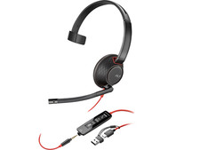 Plantronics Poly Blackwire C5210 USB-A USB-C Headset (207577-01, 8M3X1A6) New picture