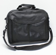 Dell Black Leather Laptop Bag for 15