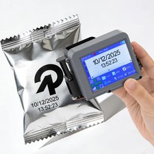12.7mm Date Logo Plastic Bottle Portable Mini Thermal Handheld Inkjet Printer picture