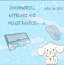Razer Cinnamoroll Edition Keyboard and Mouse Bundle BRAND NEW UNOPENED picture