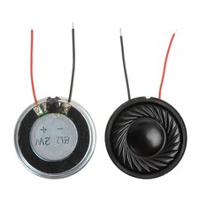 YXQ 2W 8 Ohm Micro Internal Speaker Magnet Loudspeaker 28mm Dia Round black picture