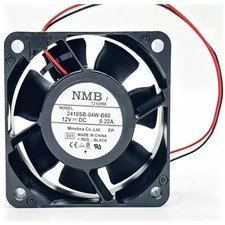 NMB 6025 2410SB-04W-B60 12V 0.22A 6CM 2-wire Silent DC Cooling Fan picture