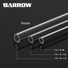 4 Pack Barrow Acrylic Tubing 12mm OD / 14mm OD / 16mm OD Hard Tubings 500mm TUBE picture
