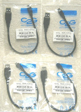 C2G 1FT USB 2.0 A TO MICRO-USB B CABLE - USB CABLE - PHONE CHARGING CABLE QTY 4  picture