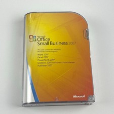 Microsoft Office Small Business 2007 (PC, CD) w/ Key | Word Excel Outlook picture