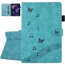 For Lenovo Tab M10 Plus M9 M8 Embossed PU Leather Card Slots Wallet Folio Case picture