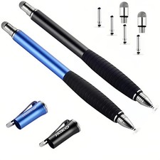 (2nd Generation) [2 in 1 Precision Series] Disc Stylus Pen for Touch Screen iPad picture