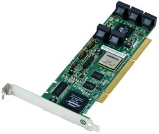 CONTROLLER RAID CARD 3WARE AMCC 9550SXU-8LP PCI-X SATA RAID CONTROLLER picture