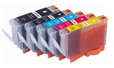 5 X Ink for Canon Pixma MP600 MP610 MP800 MP810 MP830 Comp. To PGI-5+CLI-8 picture