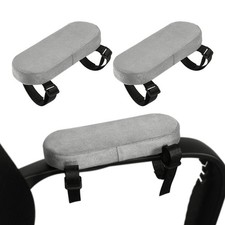 2Pcs Office Chair Arm Pads, Armrest Pad for Computer Gaming Chairs, Gray picture