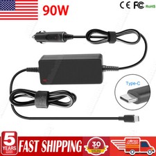 USB-C Car Charger for Lenovo Laptop Chromebook Computer 90W Fast Power Adapter picture