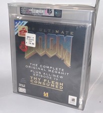 1995 ID Software The Ultimate DOOM Foil PC CD-ROM Big Box Factory Sealed VGA 85 picture