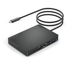 WD15 USB C Docking Station, USB-C Double Displays or Single 4K Display Dockin... picture