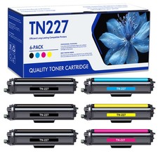 6PK High Yield TN227 TN223 Toner Cartridge For Brother HL-L3750 MFC-L3770 L3750  picture