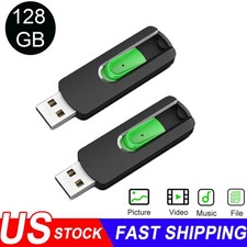 2 Pack 128GB Flash Drive Memory Stick USB Pen Drives Thumb Data Storage picture