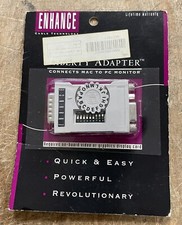 ENHANCE LIBERTY ADAPTER CONNECTS MAC TO PC MONITOR NEW OLD STOCK picture