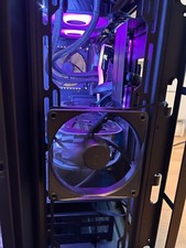 GREAT QUALITY BLACK GAMING PC WITH HIGH QUAILTY CABLE MANAGMENT AND WIFI picture