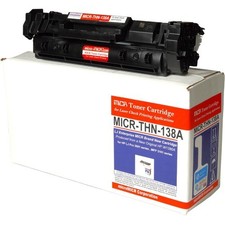 microMICR MICR Standard Yield Toner Cartridge 138A, 138X (W1480A) - Black - 1 Ea picture