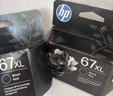 Hp 67xl Black Noir 2pk picture