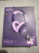 Razer Kraken X V4 Pokemon Espeon Umbreon Gaming Headset Limited Edition New picture