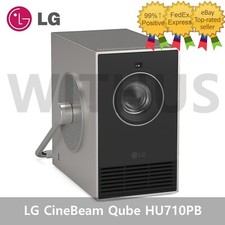 LG CineBeam Qube HU710PB 4K RGB Laser Projector 120