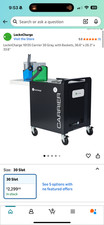 LocknCharge Carrier 30 Device Charging Cart for Chromebooks Tablets 10135 picture