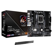 ASRock B650M PG Lightning WiFi 6E Micro ATX Motherboard AM5 Ryzen 9000 Series picture